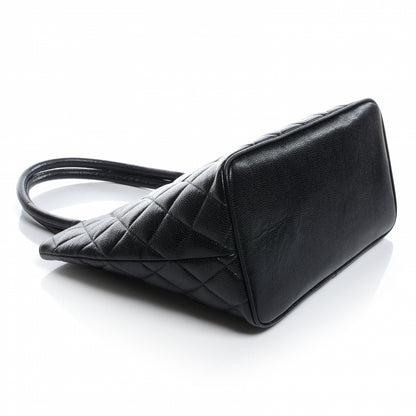 Chanel Caviar Medallion Tote Black 4 of 8