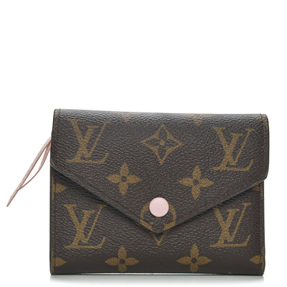 Louis Vuitton Monogram Victorine Wallet Rose Ballerine 1 of 7