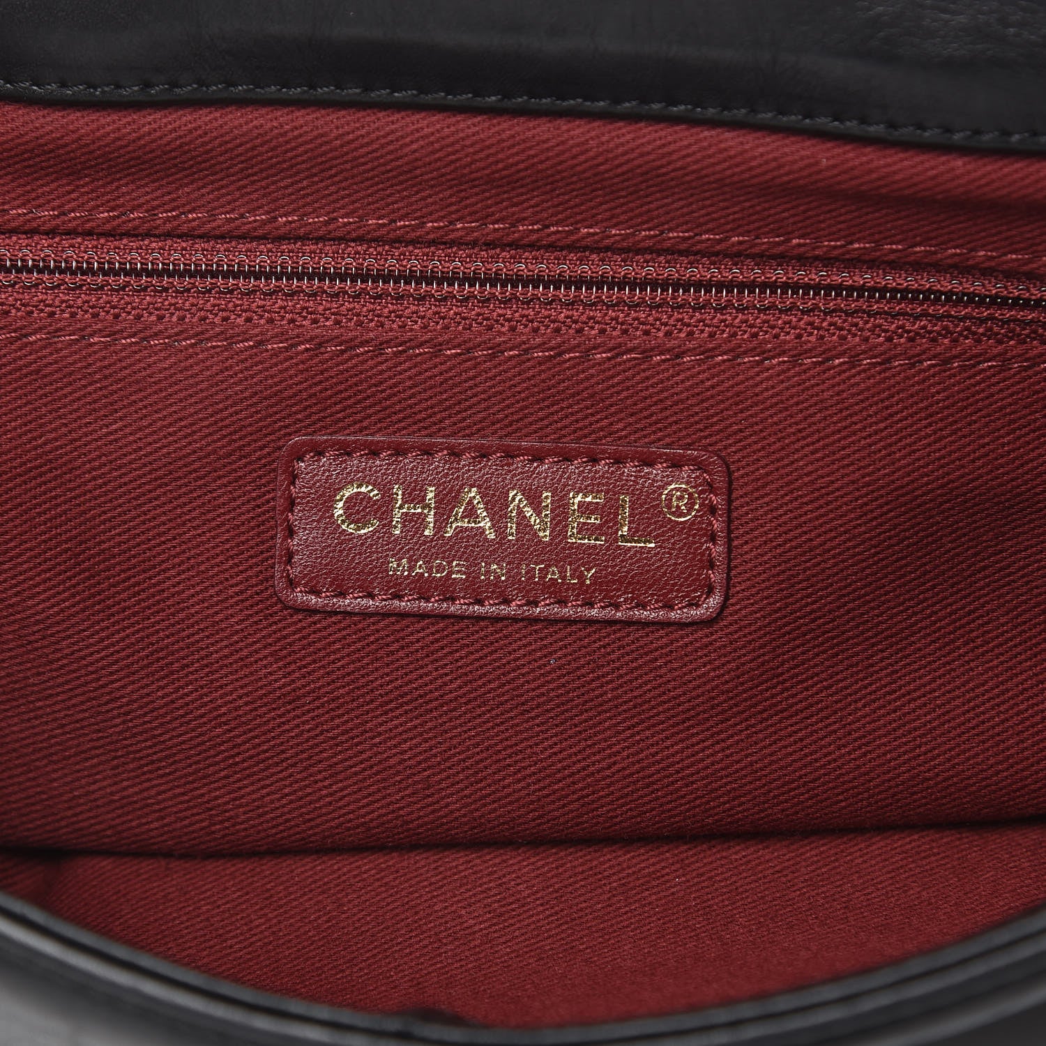 Chanel Aged Calfskin Quilted Small Pondichery Flap Black 6 of 10