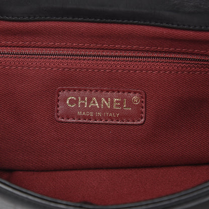 Chanel Aged Calfskin Quilted Small Pondichery Flap Black 6 of 10