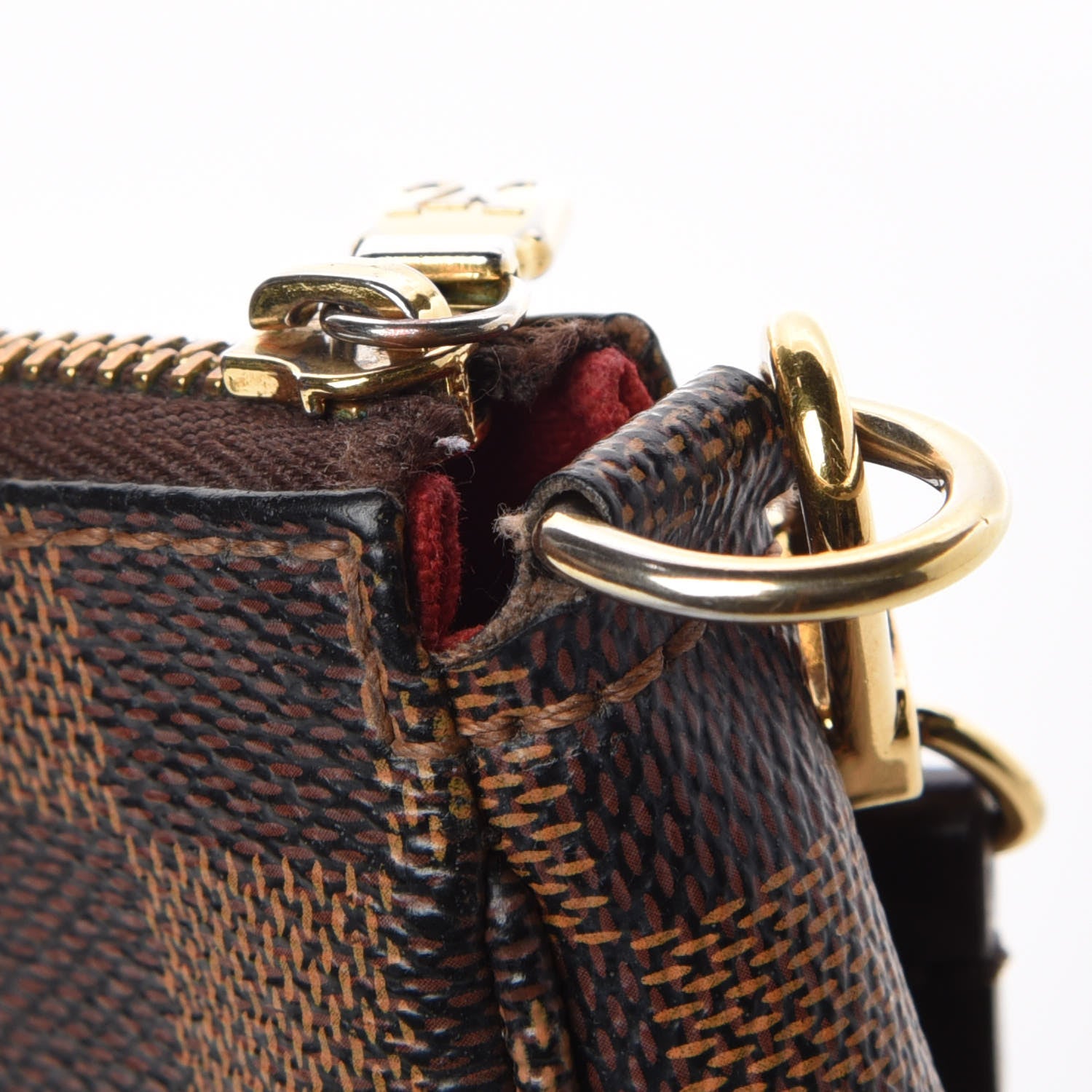 Louis Vuitton Damier Ebene Pochette Accessories NM 12 of 13