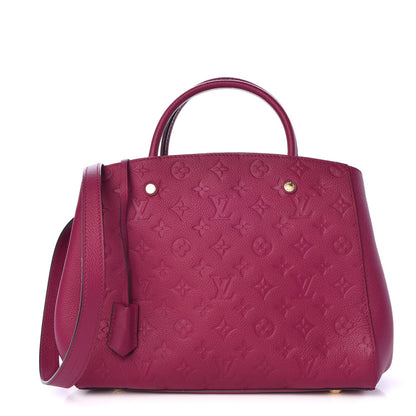 Louis Vuitton Empreinte Montaigne MM Grape 1 of 8