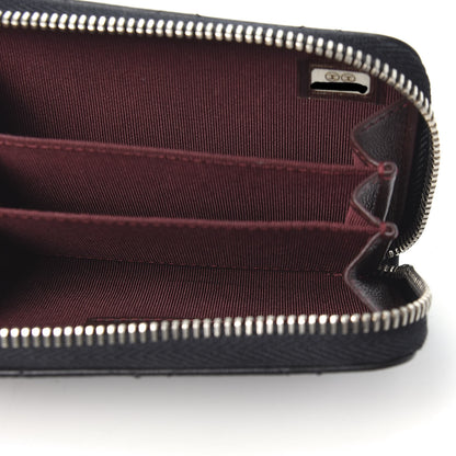 Chanel Lambskin Quilted Zip Coin Purse Black 5 of 7