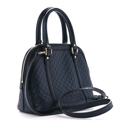 Gucci Soft Microguccissima Mini Dome Bag Blue 3 of 12