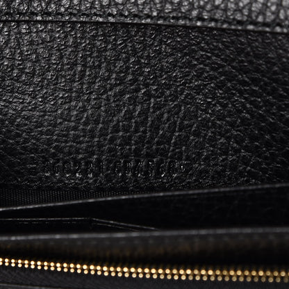 Gucci Dollar Calfskin Mini Swing Wallet Bag Black 6 of 9