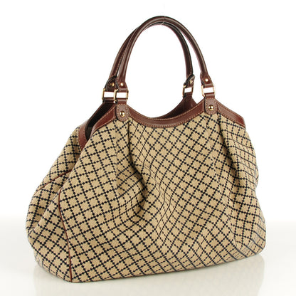 Gucci Diamante Large Sukey Tote Brown 3 of 7