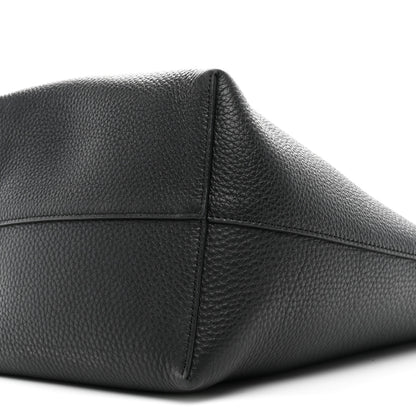 The Row Grained Calfskin Medium N/S Park Tote Black 10 of 10
