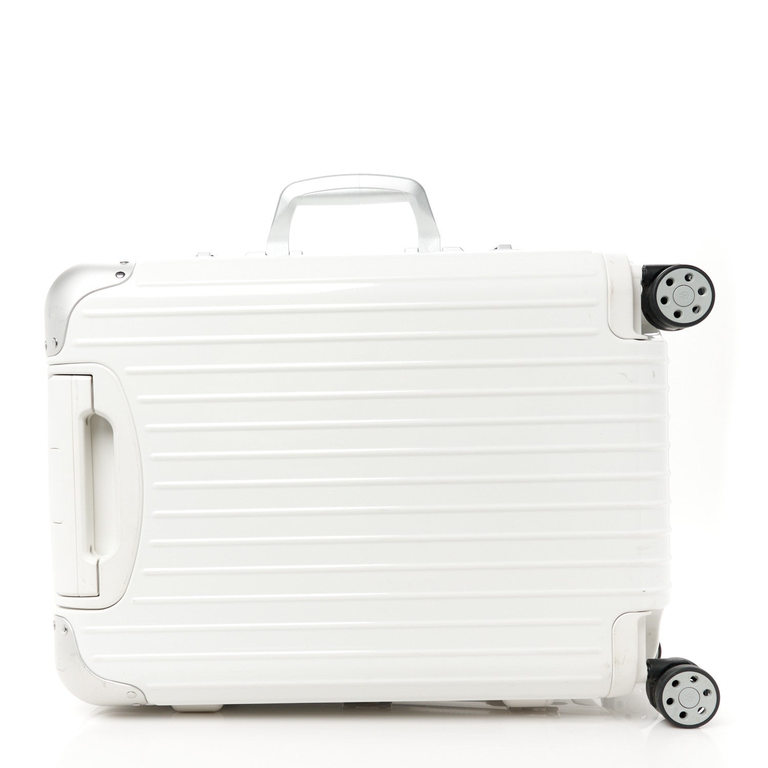 Rimowa Gloss Polycarbonate Aluminum Hybrid Cabin Gloss White 14 of 14
