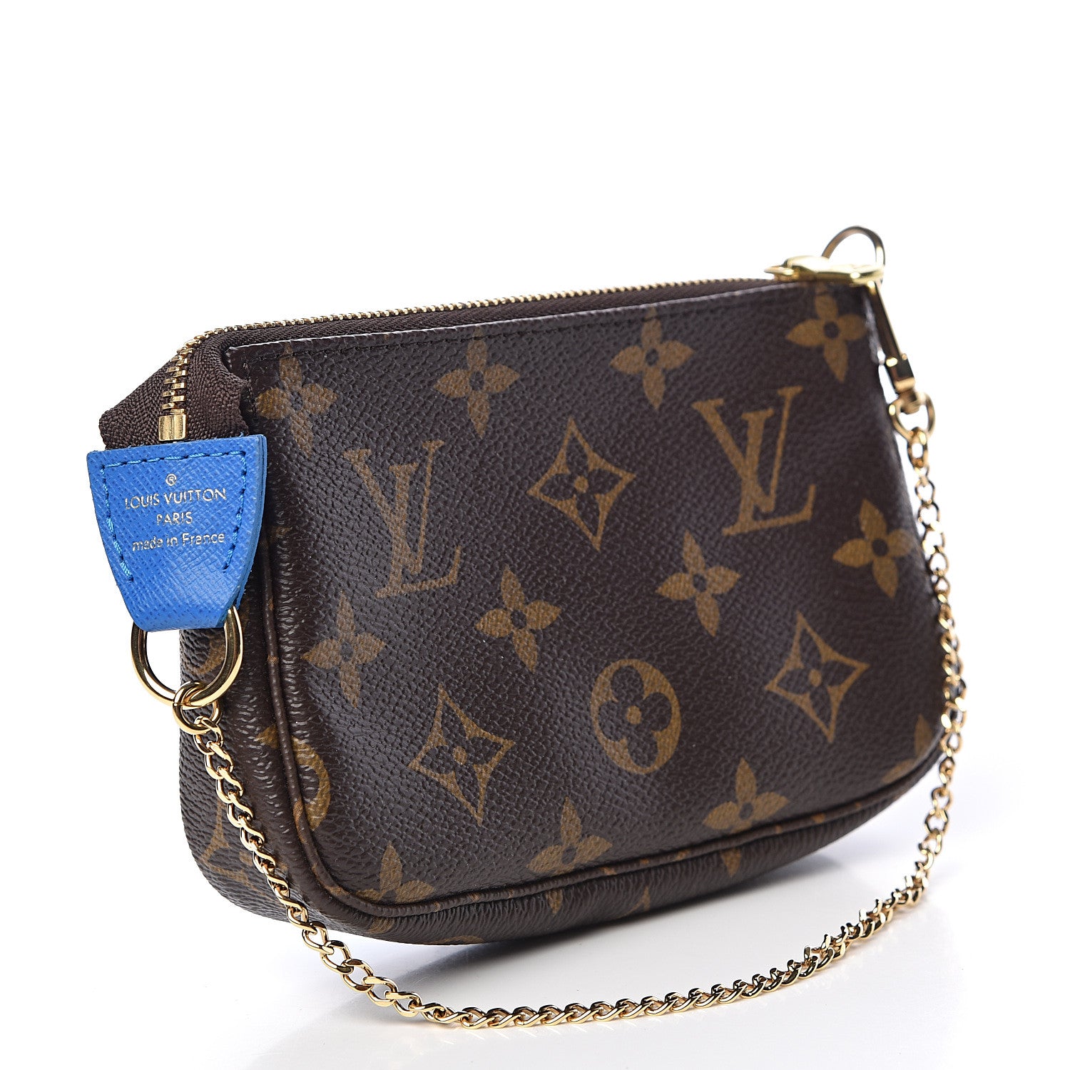 Louis Vuitton Monogram 2019 Christmas Animation Mini Venice Pochette Accessories Blue 3 of 7