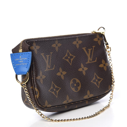 Louis Vuitton Monogram 2019 Christmas Animation Mini Venice Pochette Accessories Blue 3 of 7
