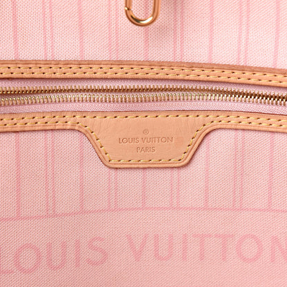 Louis Vuitton Damier Azur Neo Neverfull GM Rose Ballerine 6 of 13