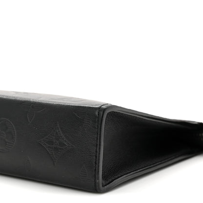 Louis Vuitton Calfskin Monogram Shadow Gaston Wearable Wallet 10 of 10