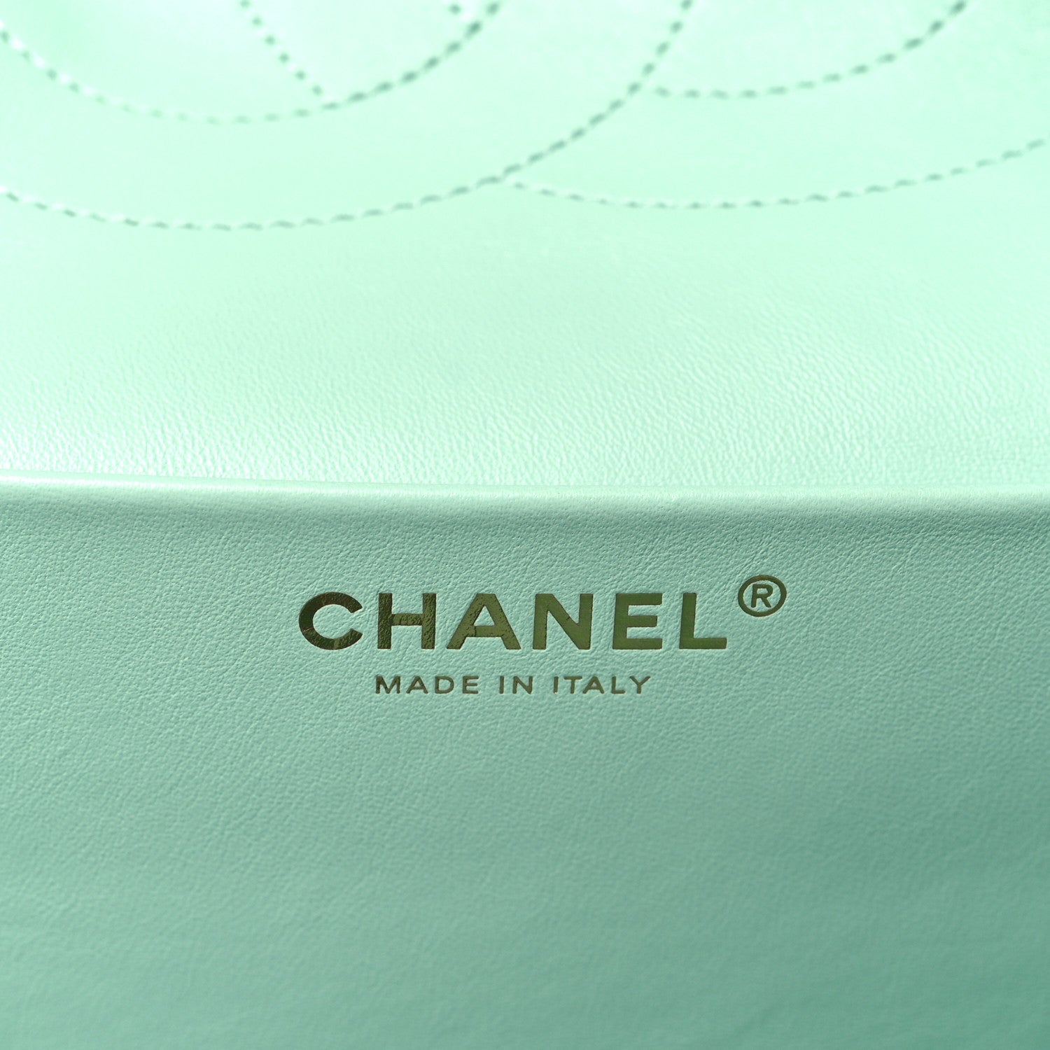 Chanel Suede Calfskin Small Souplissimo Maxi Flap Green 6 of 11