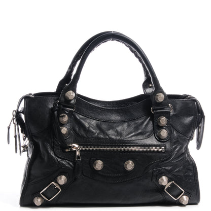 Balenciaga Agneau Giant 21 Silver Hardware City Black 1 of 9