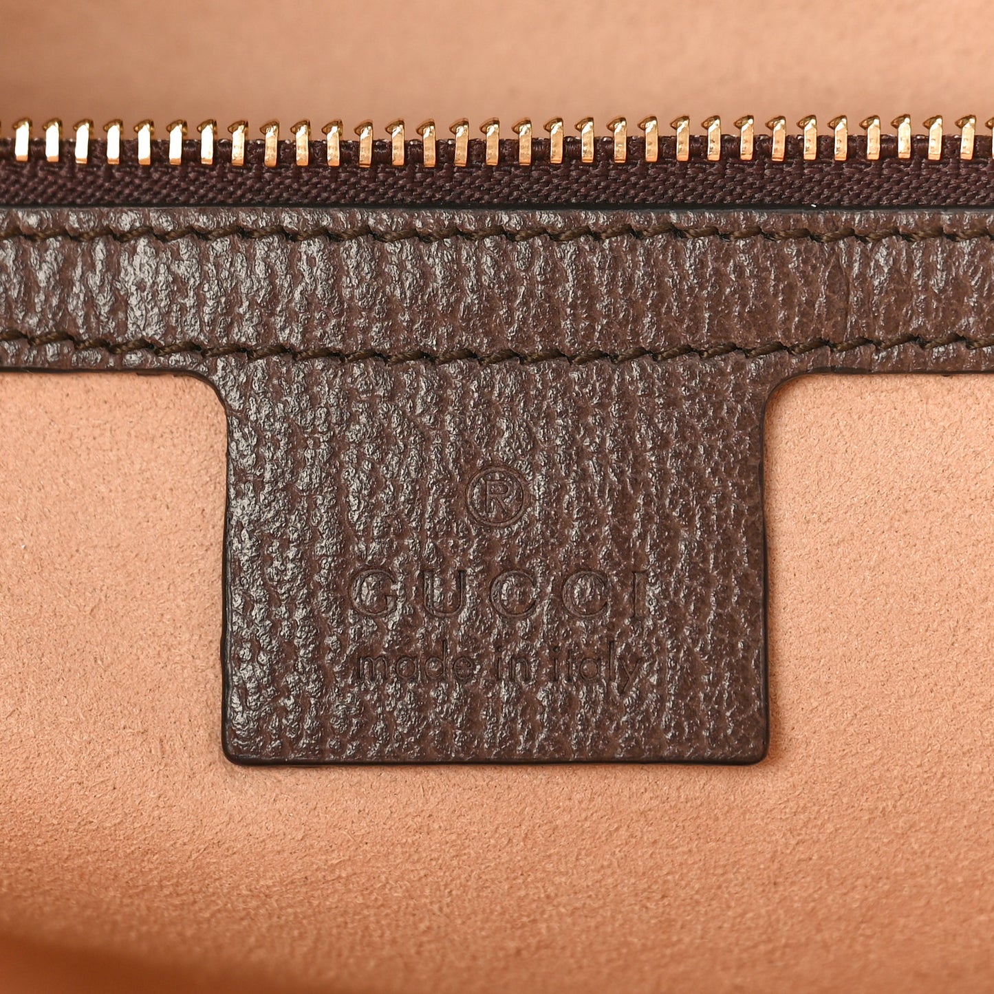 GG Supreme Monogram Medium Ophidia Shopping Tote Brown