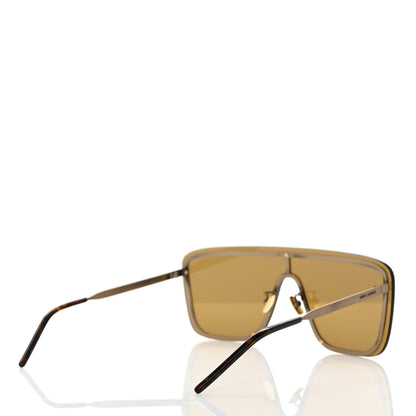 Saint Laurent Metal SL 364 Mask Sunglasses Black 4 of 7
