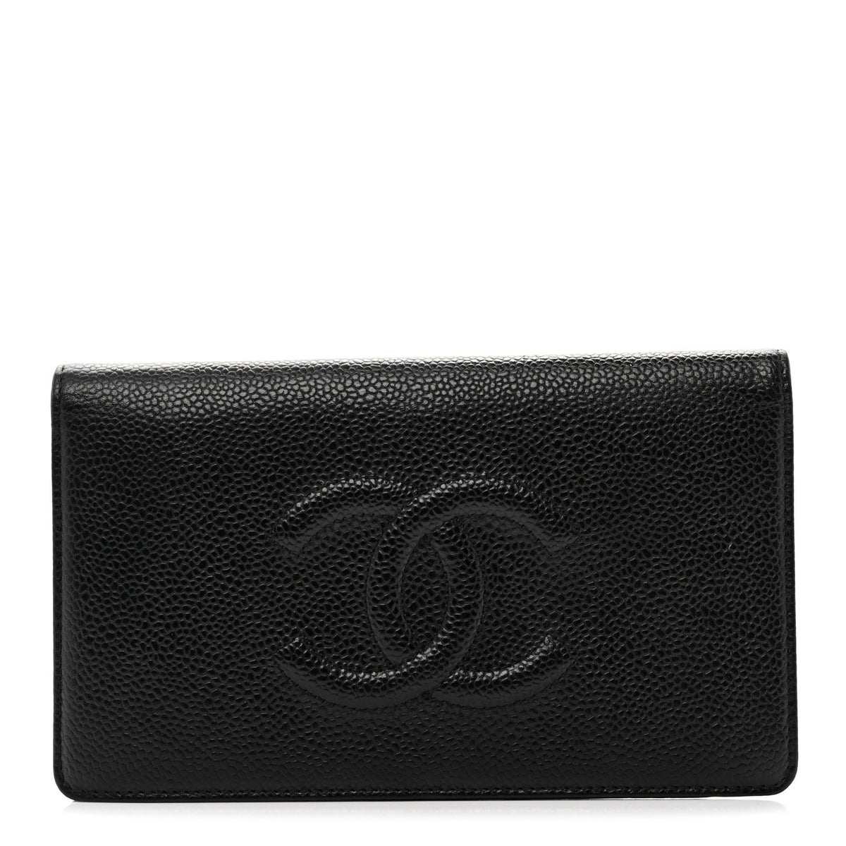 Caviar Timeless CC Yen Wallet Black