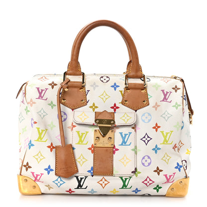 Louis Vuitton Monogram Multicolor Speedy 30 White 1 of 14