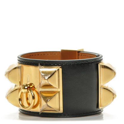 Hermes Box Collier De Chien CDC Bracelet S Black 1 of 11