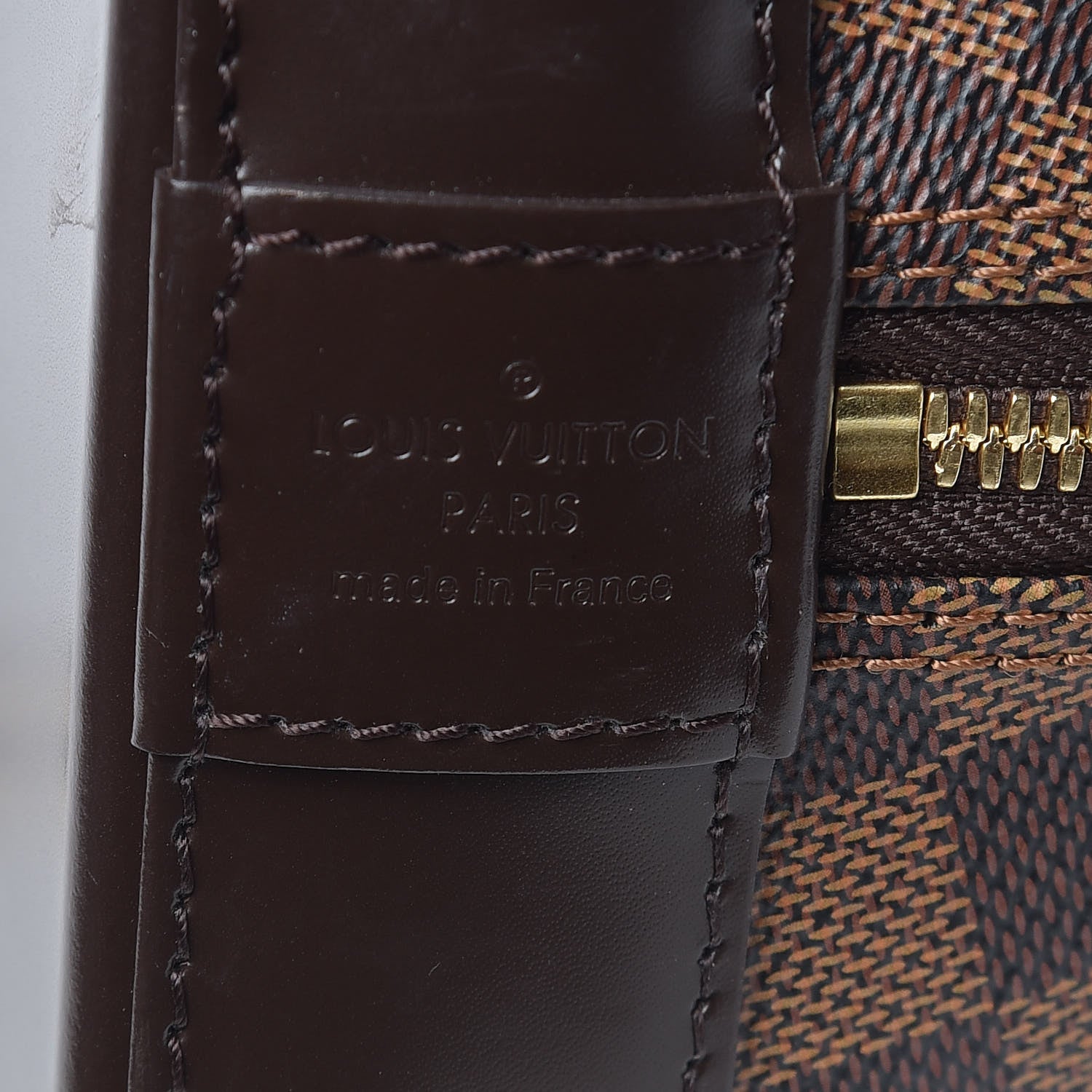 Louis Vuitton Damier Ebene Alma MM 6 of 11