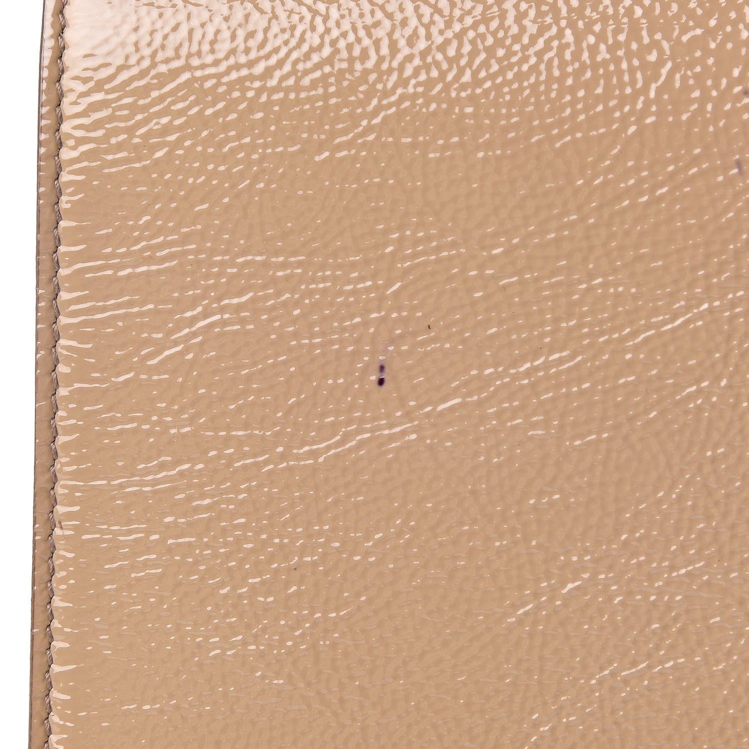 Saint Laurent Textured Patent Calfskin Monogram Large Belle De Jour Clutch Beige 9 of 12