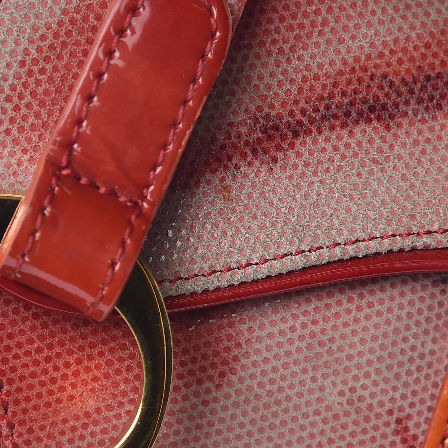 Pixelated Suede Tie Dye Saddle Belt Bag Multicolor