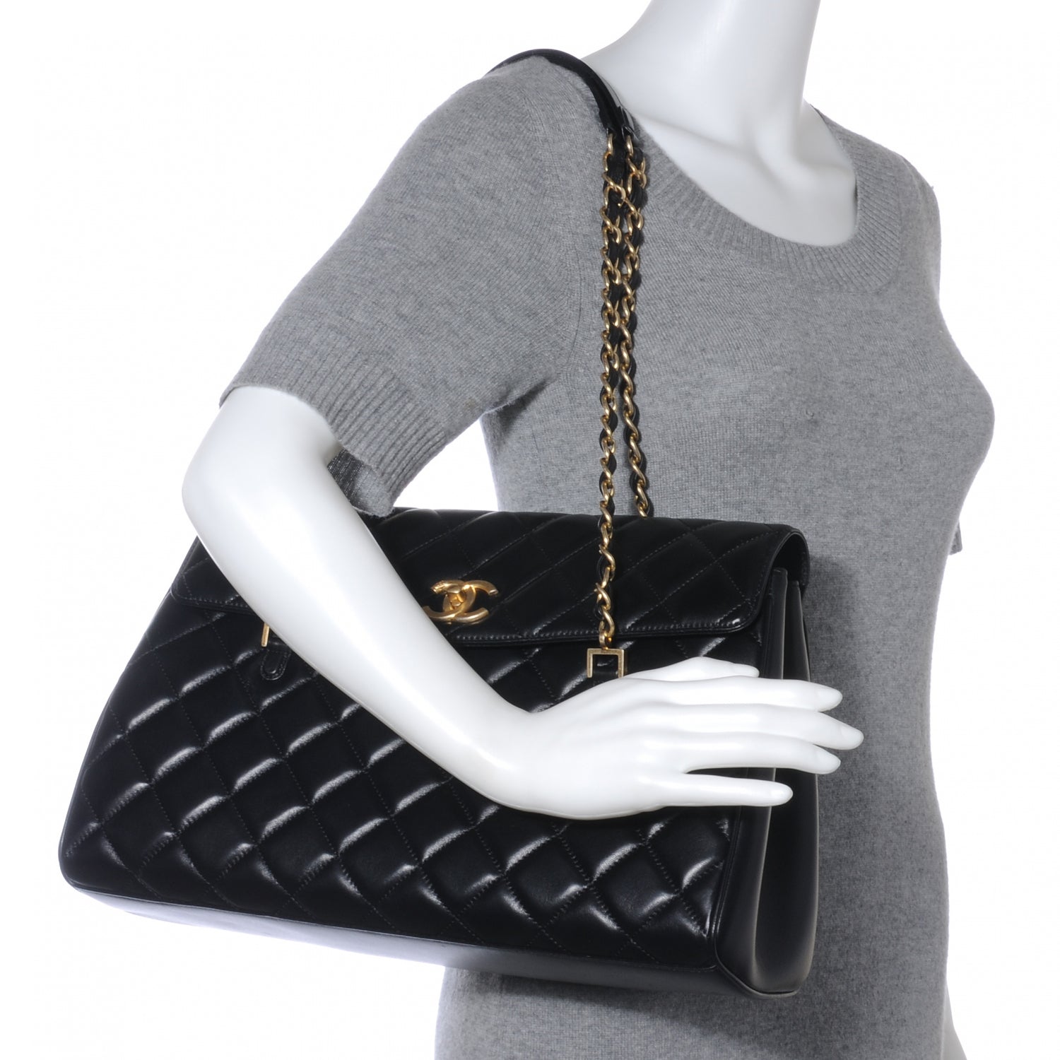 Chanel Lambskin Misia Camera Case Flap Black 2 of 9