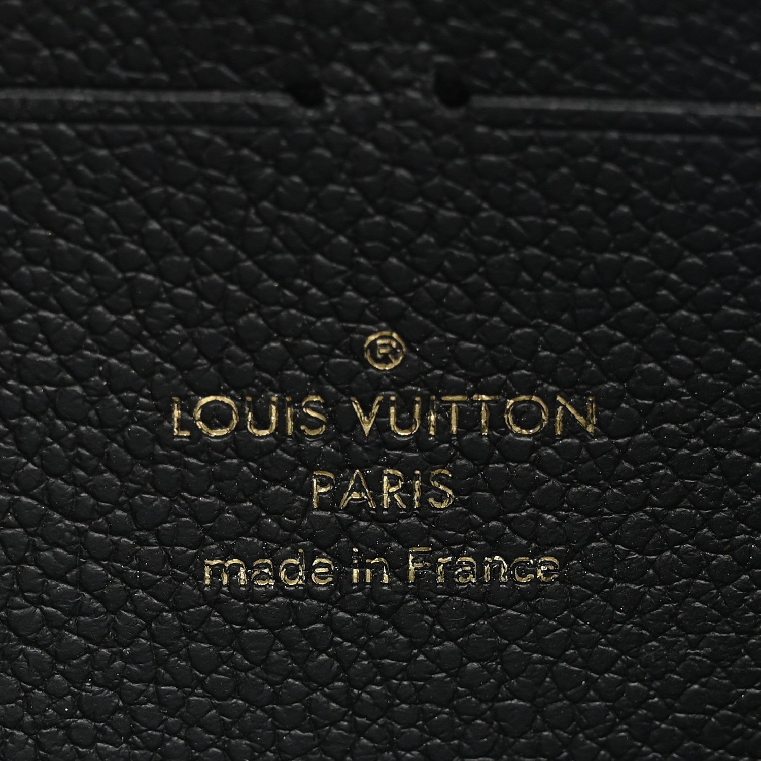 Louis Vuitton Empreinte Clemence Wallet Black 6 of 8