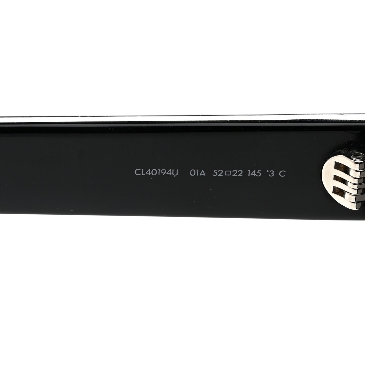 Acetate Triomphe 01 Sunglasses CL 40194U Black
