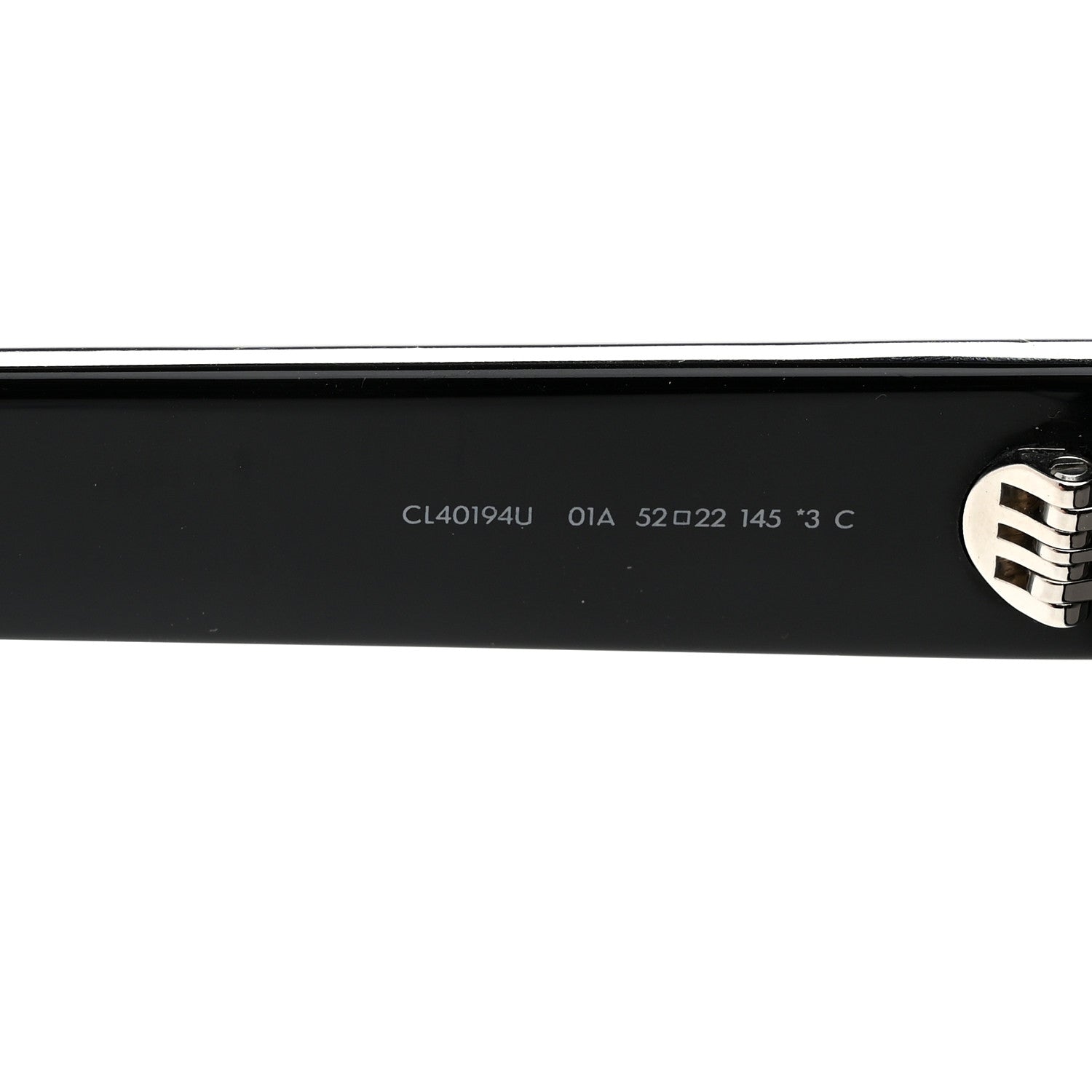 Celine Acetate Triomphe 01 Sunglasses CL 40194U Black 5 of 8