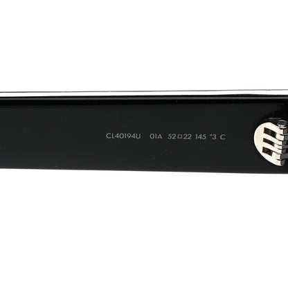 Celine Acetate Triomphe 01 Sunglasses CL 40194U Black 5 of 8