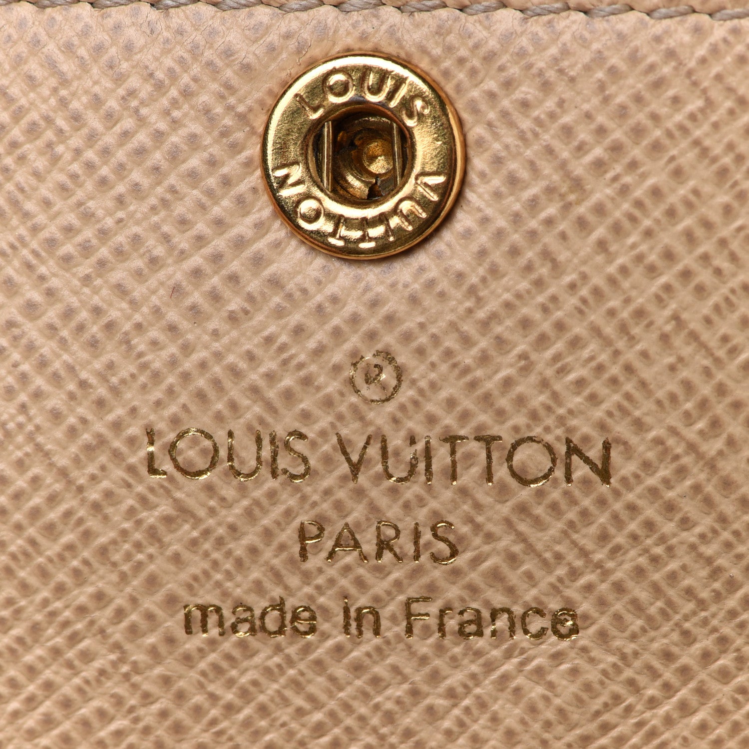Louis Vuitton Monogram Dentelle Ludlow Wallet Gold 6 of 7