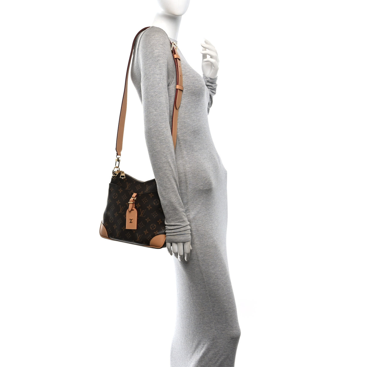 Louis Vuitton Monogram Odeon PM Natural 2 of 9