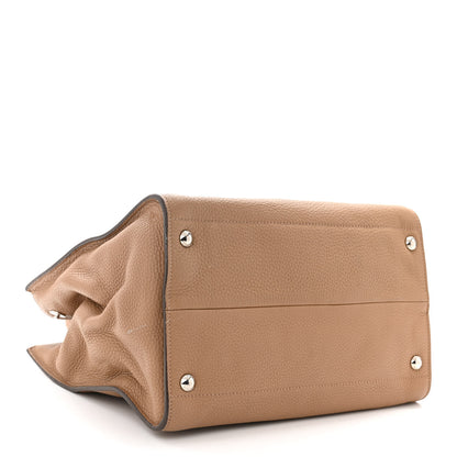 Prada Vitello Daino Shopping Tote Sesamo 4 of 13