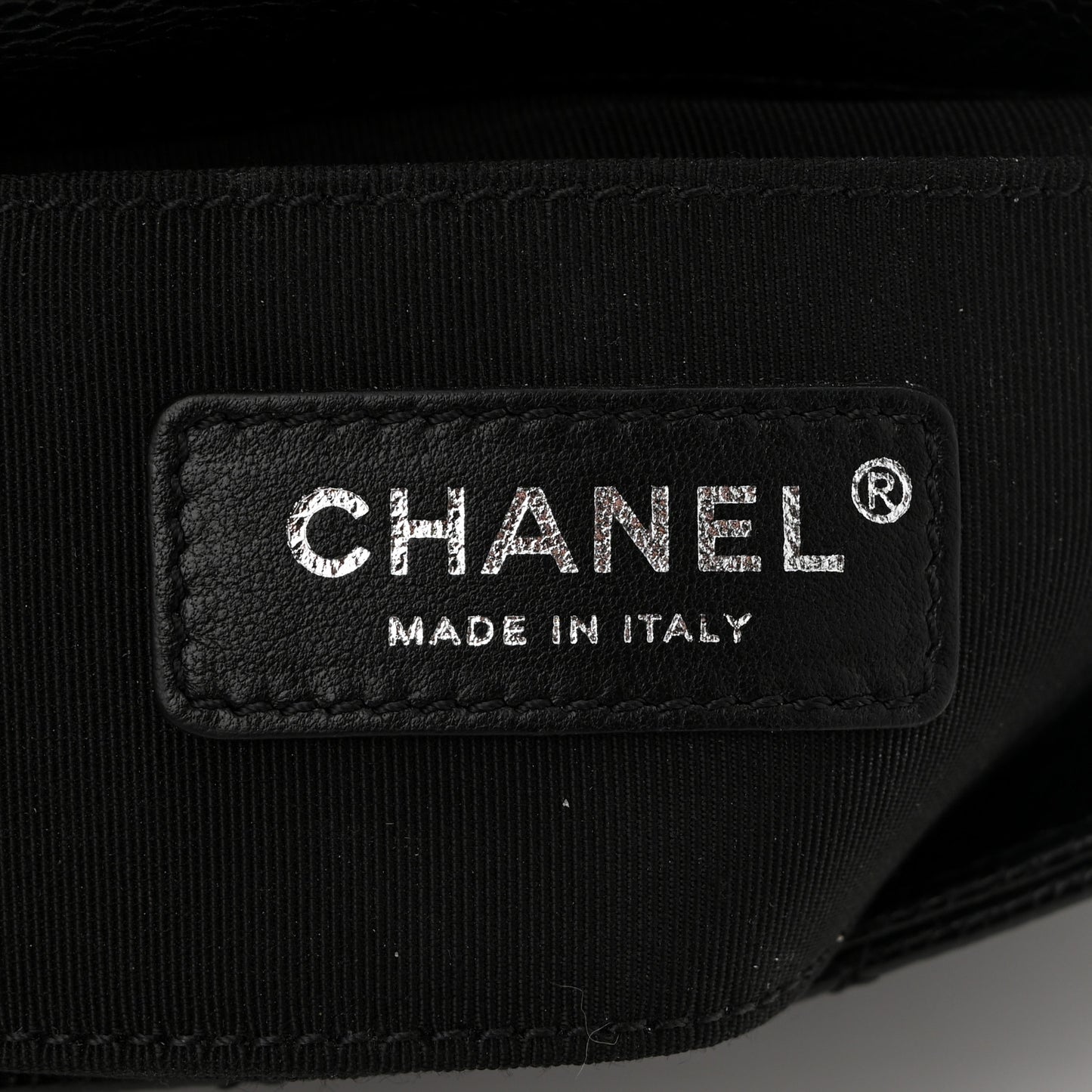 Caviar Quilted Incognito Mini Square Flap Black