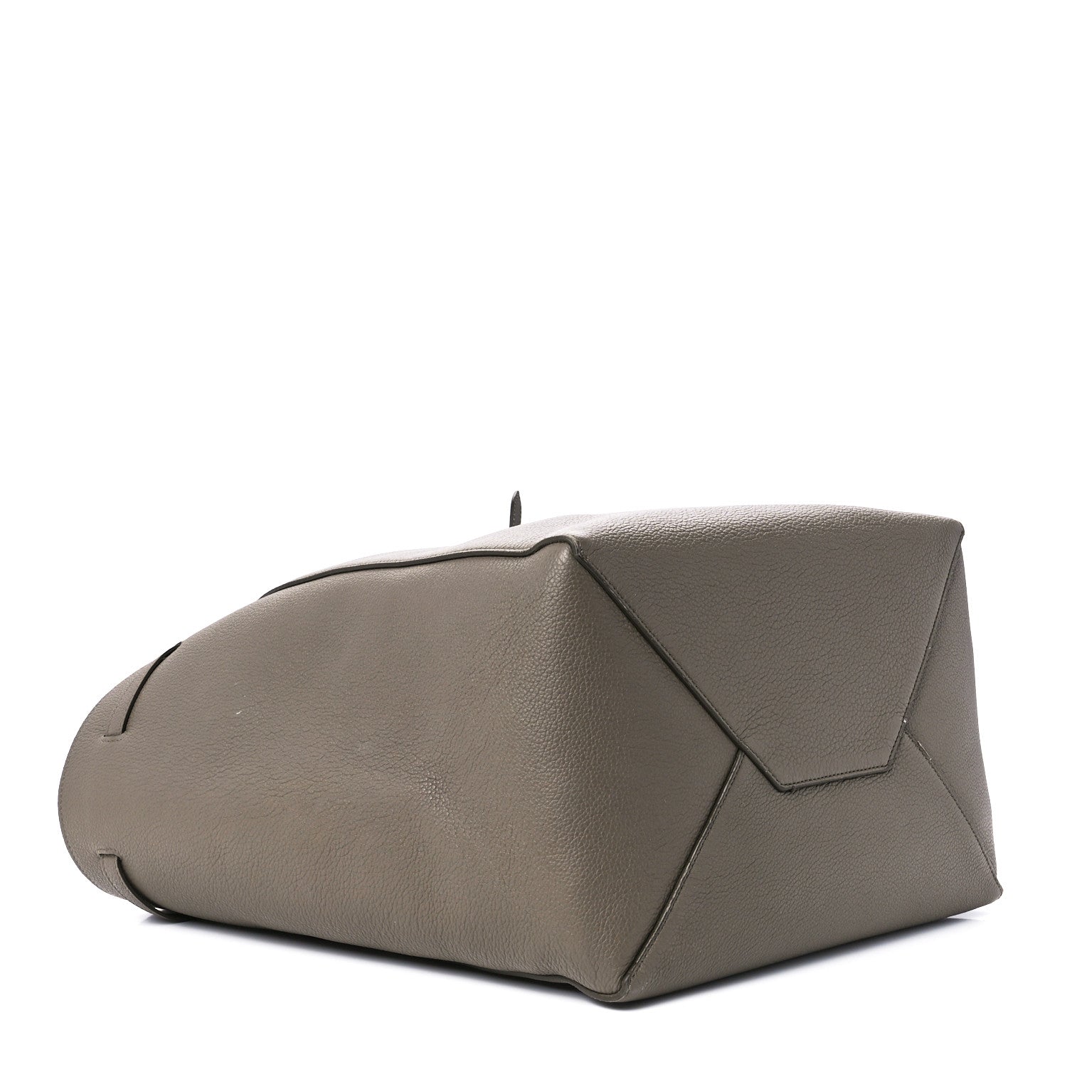 Celine Soft Grained Calfskin Medium Belt Cabas Phantom Taupe 4 of 12