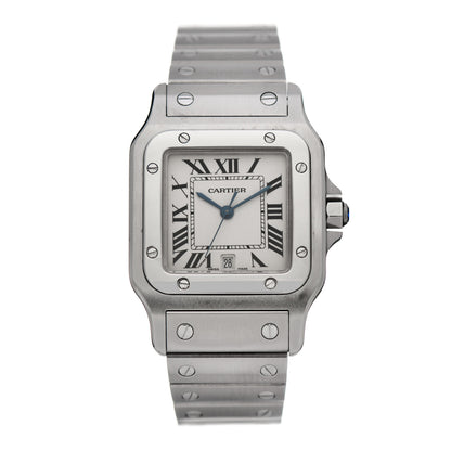 Cartier Stainless Steel 29mm Santos De Cartier Galbee Quartz Watch 1 of 4