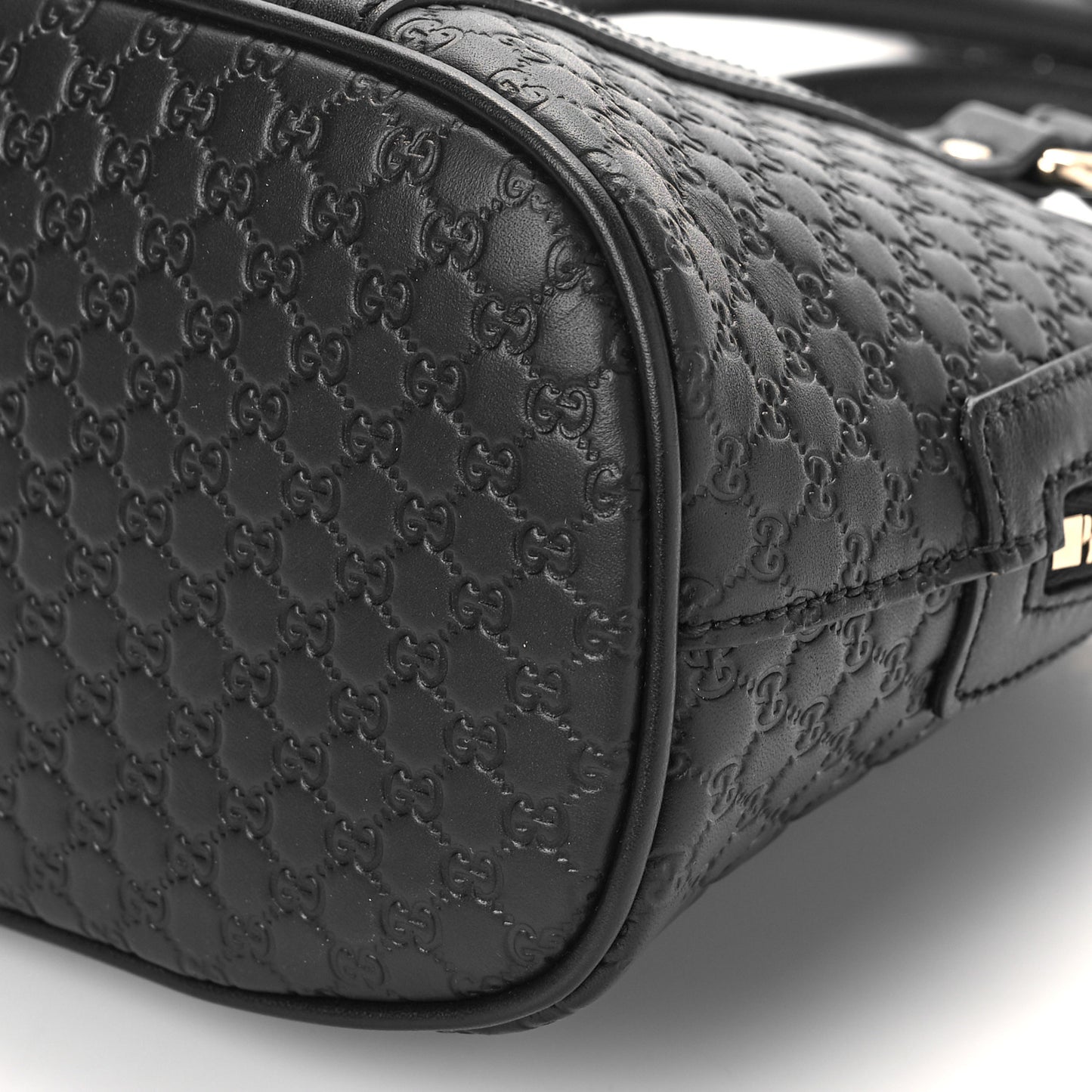 Microguccissima Mini Dome Bag Black