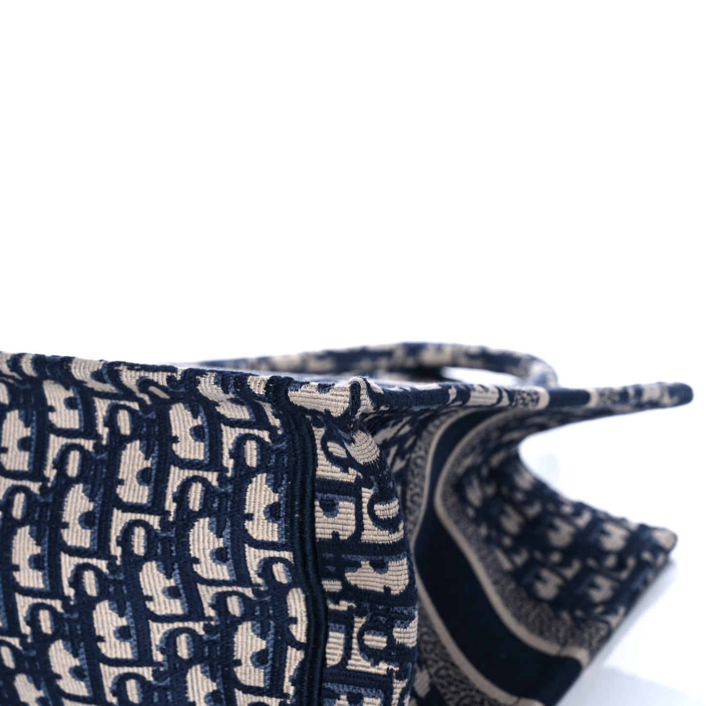 Oblique Medium Book Tote Blue Multicolor