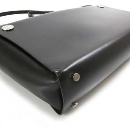 Hermes Leather Bag in Box Black 5 of 12