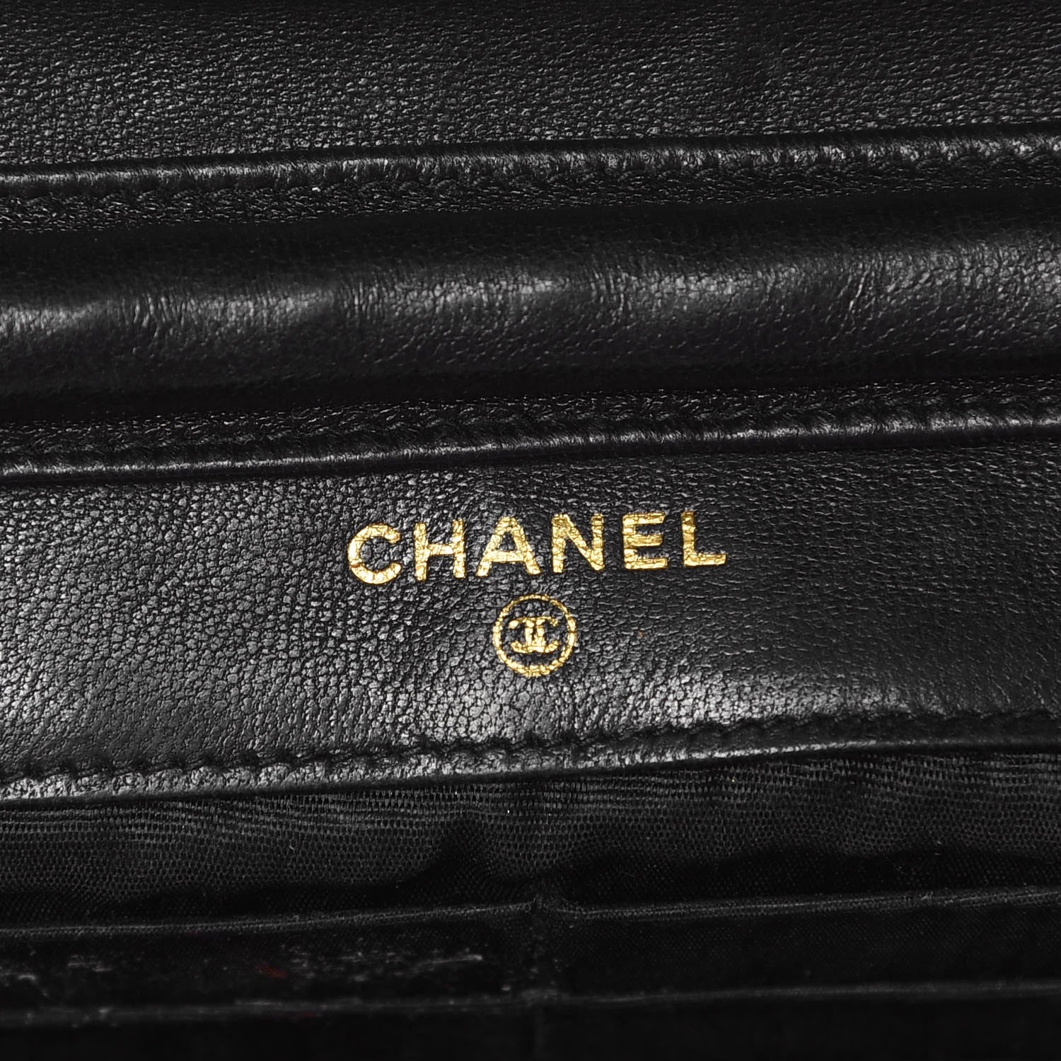 Chanel Caviar Timeless CC Wallet On Chain WOC Black 7 of 12