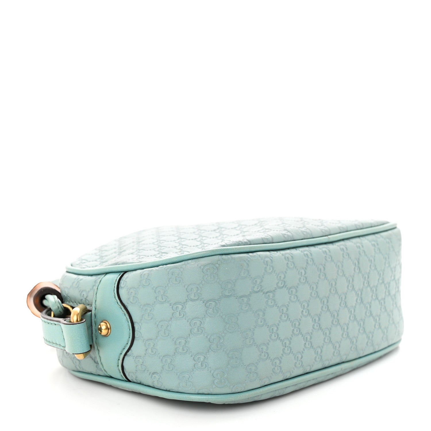 Gucci Soft Microguccissima Sunshine Disco Crossbody Bag Blue 4 of 10