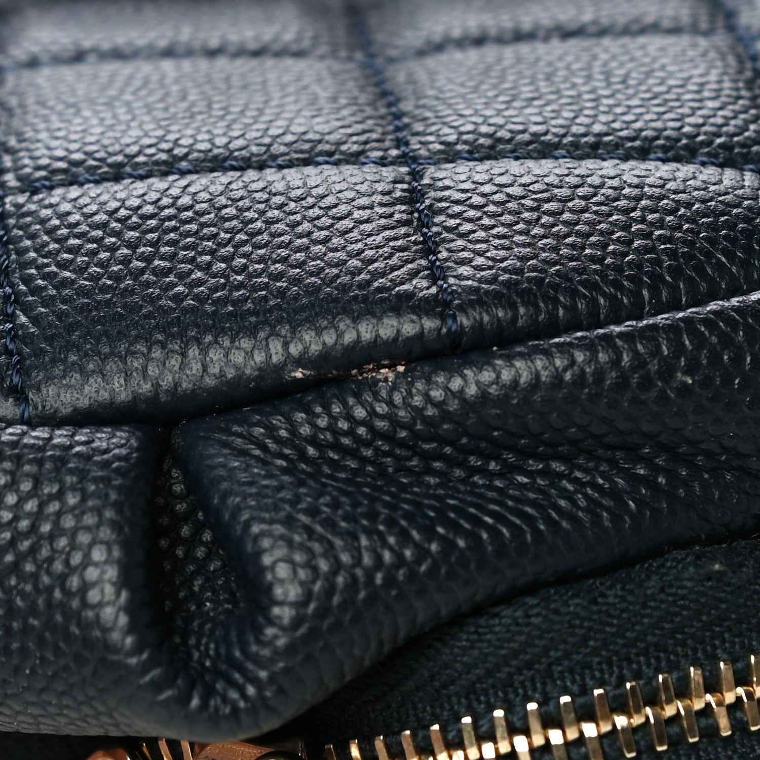 Chanel Caviar Quilted Business Affinity Waist Belt Bag Navy 14 of 14