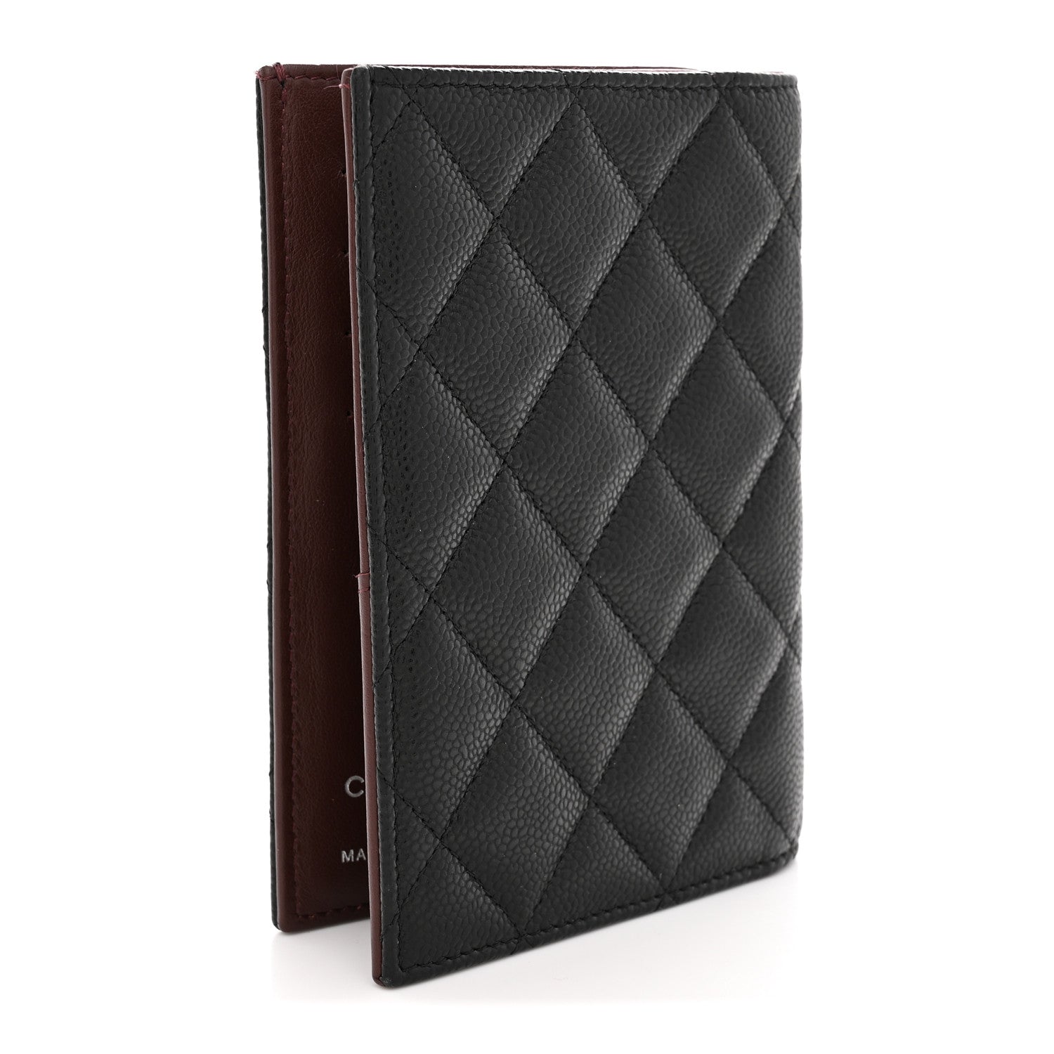 Chanel Caviar Quilted Passport Holder Black 3 of 8