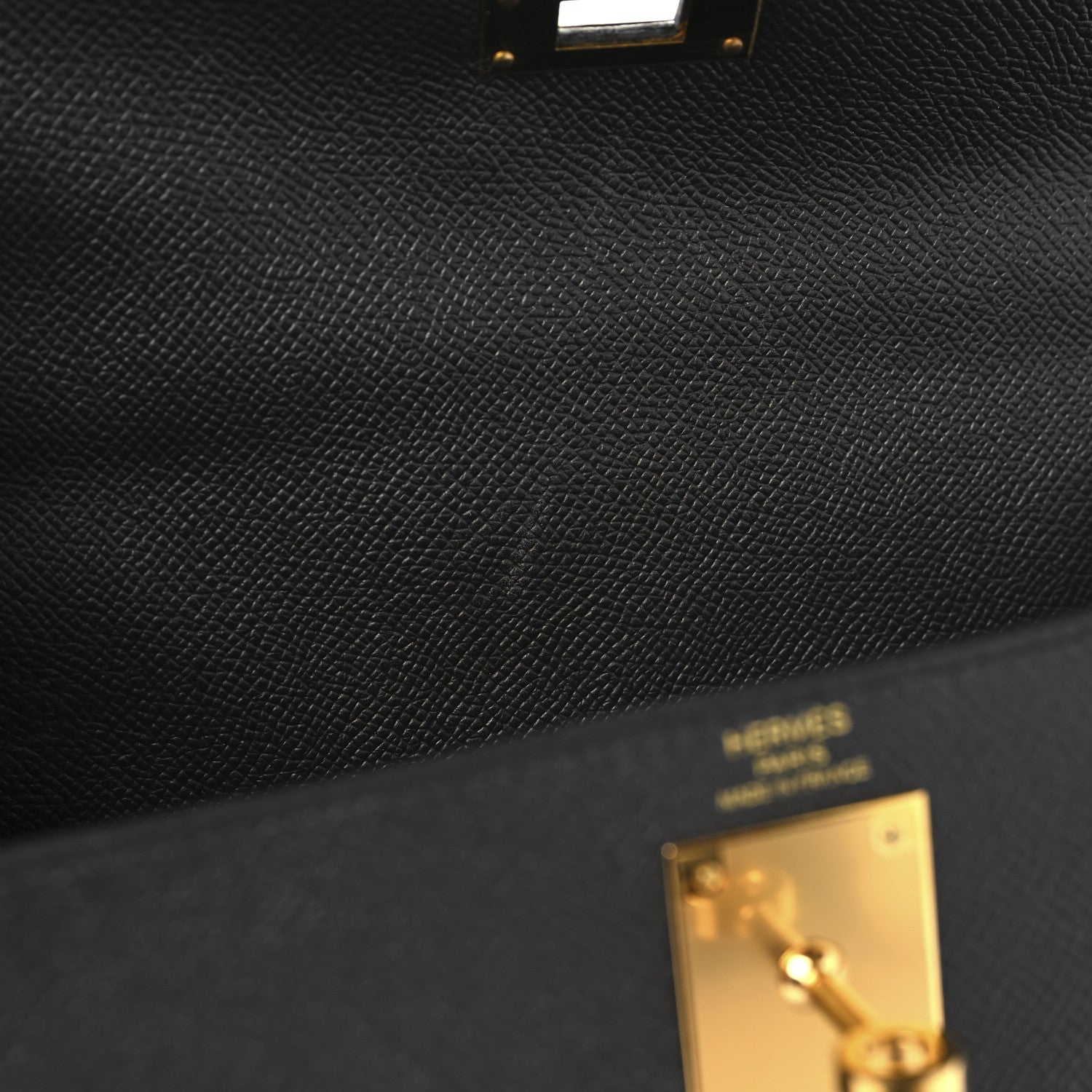 Hermes Epsom Kelly Sellier 28 Black 13 of 13