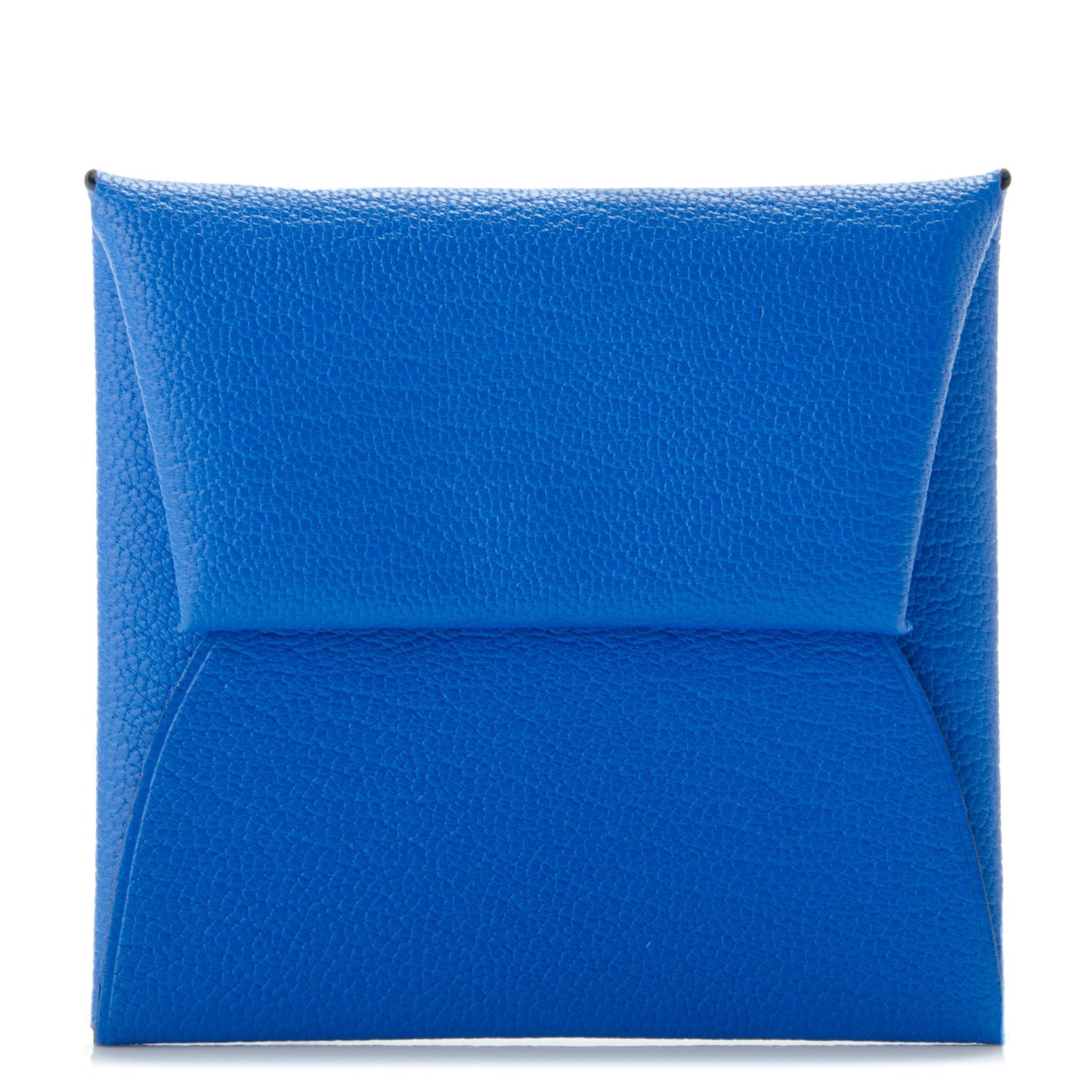 Chevre Mysore Bastia Coin Purse Bleu Hydra