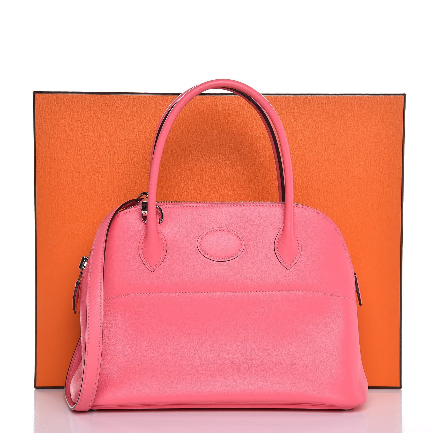 Hermes Swift Bolide 27 Rose Azalee 8 of 8