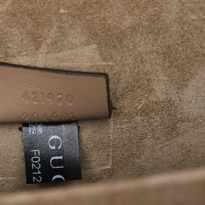 Gucci GG Supreme Monogram Mini Dionysus Shoulder Bag Taupe 8 of 10