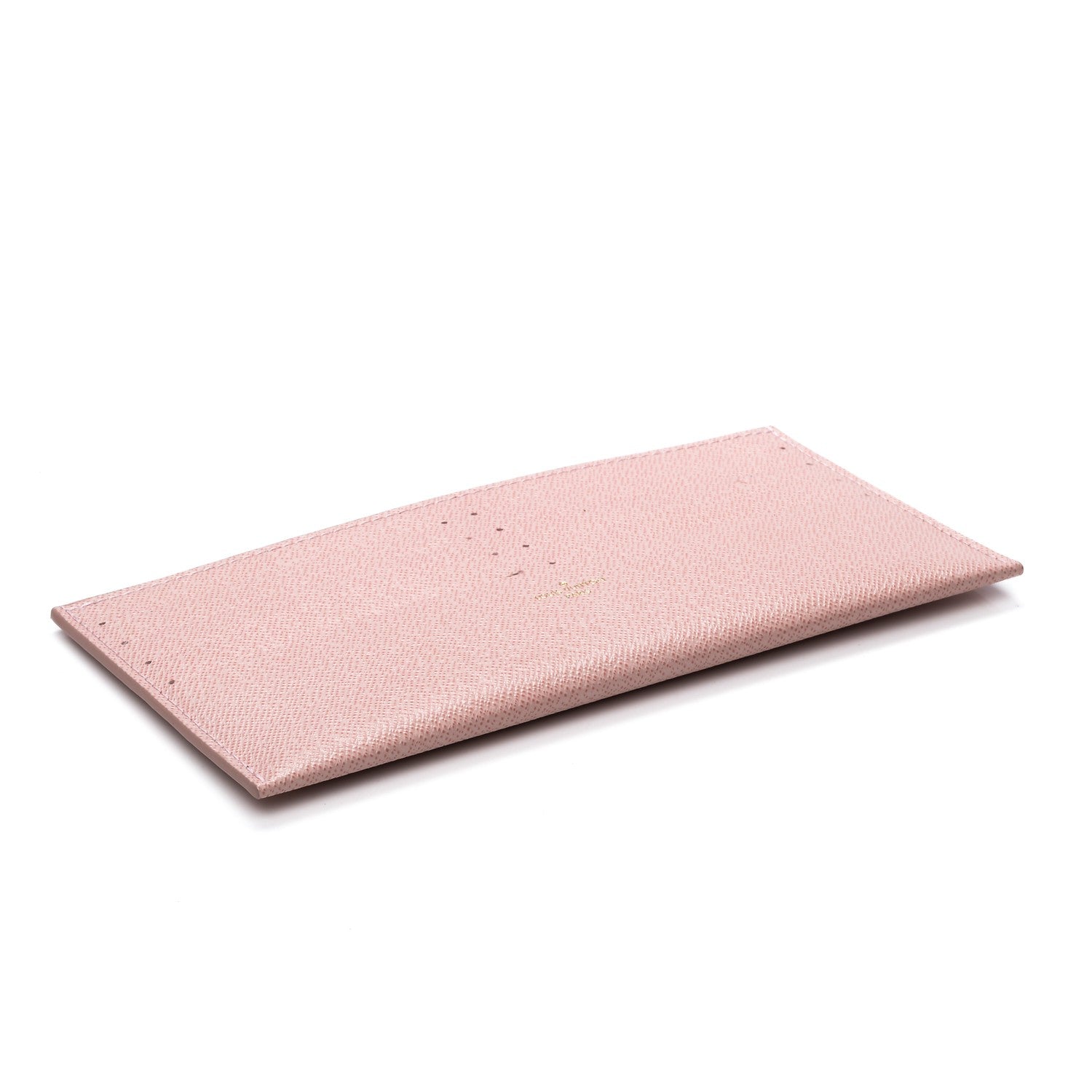 Louis Vuitton Calfskin Felicie Card Holder Insert Rose Ballerine 4 of 6