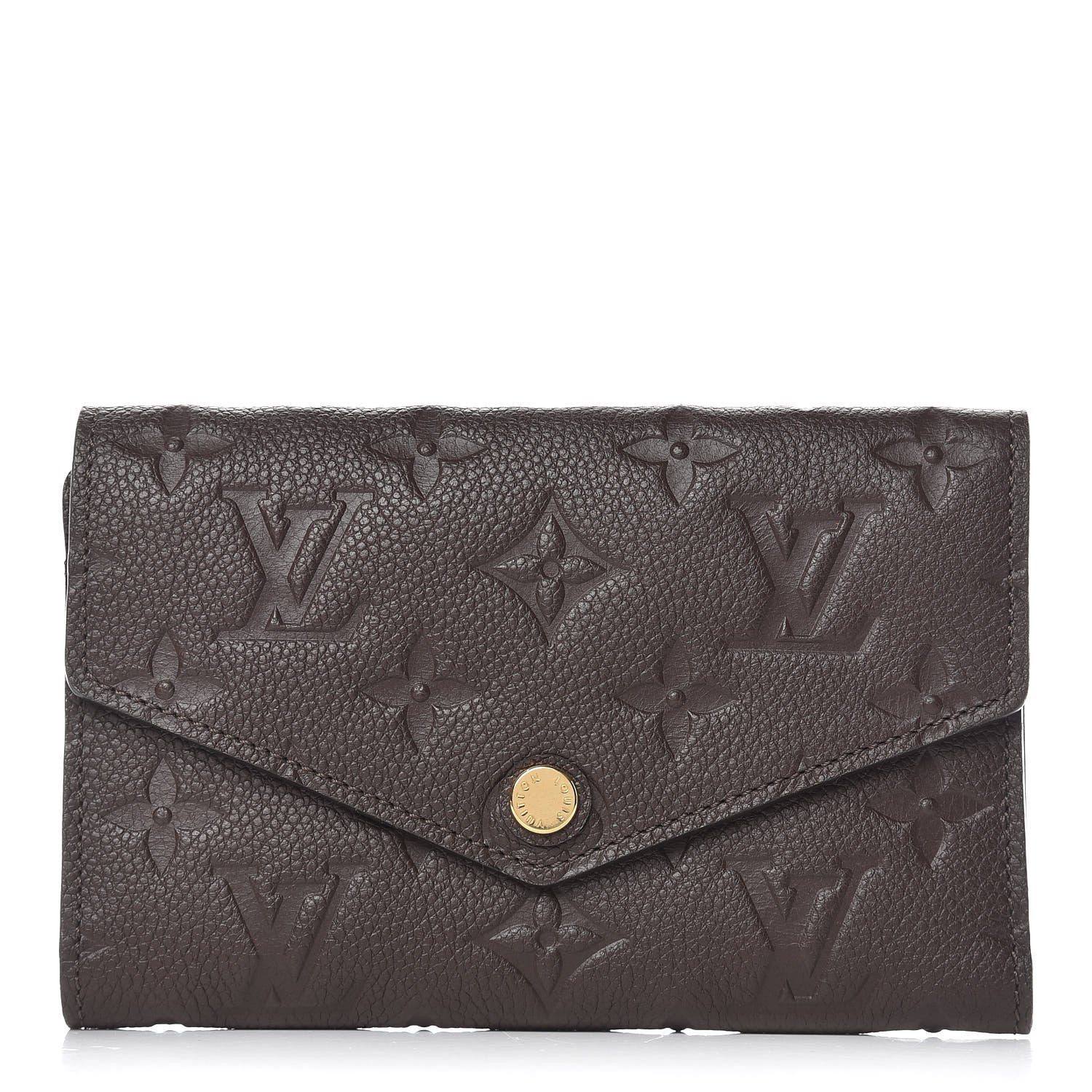 Louis Vuitton Empreinte Curieuse Compact Wallet Terre 1 of 8